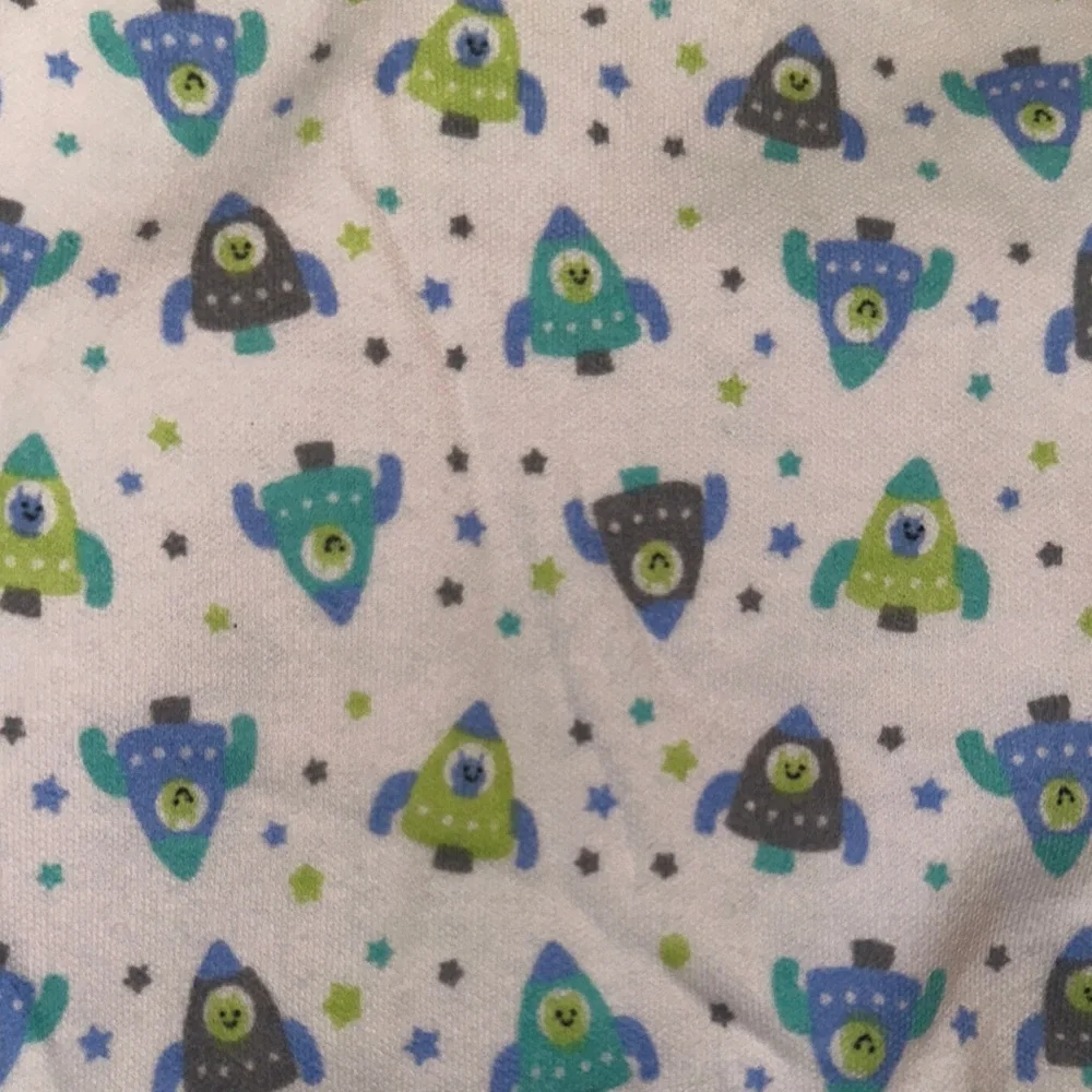 Adorable Monsters Inc. Bib and Bodysuit Set - Gray‎ and Blue